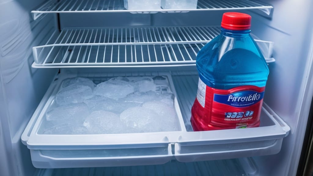 refrigerator ice buildup