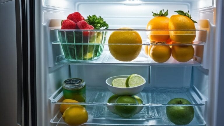 Photo refrigerator ice buildup
